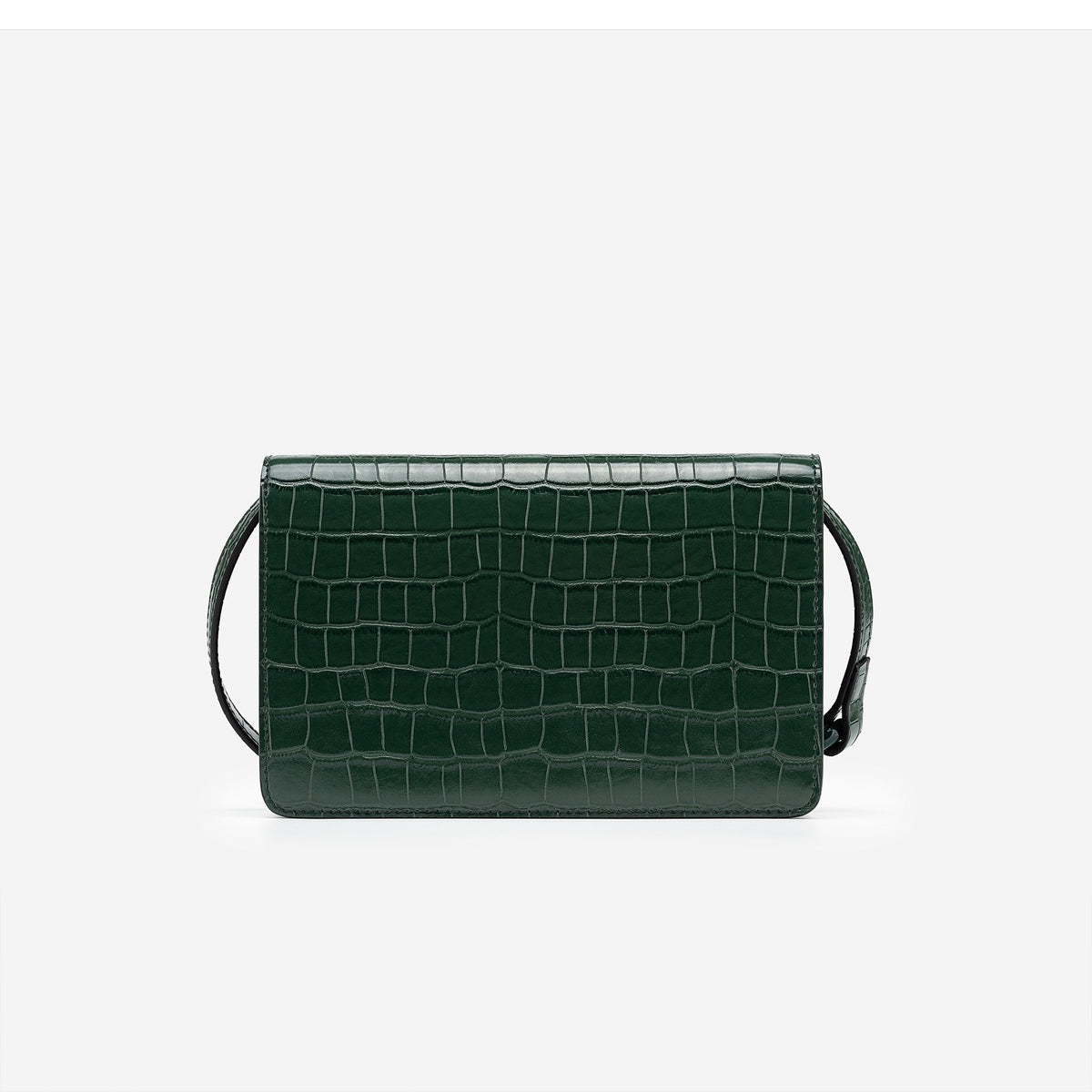 【本日掲載終了】yol small bag / dark green バッグ Julia Acrylic Chain Crossbody Bag - Dark Green Croc – shethinx2bn.com