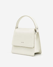 Load image into Gallery viewer, Fae Mini Top Handle Bag - White Lizard
