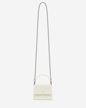 Load image into Gallery viewer, Fae Mini Top Handle Bag - White Lizard
